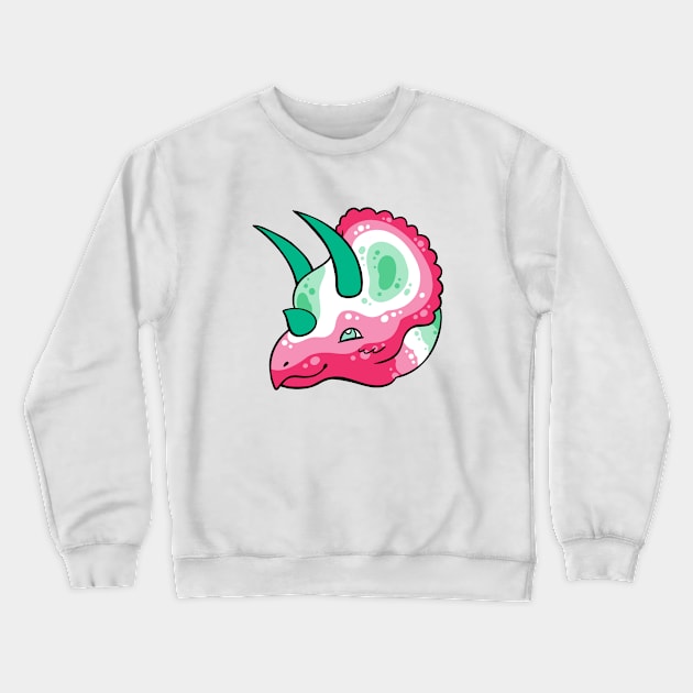 Pride Dinoaurs: Abrosexual Crewneck Sweatshirt by Pinkazoid